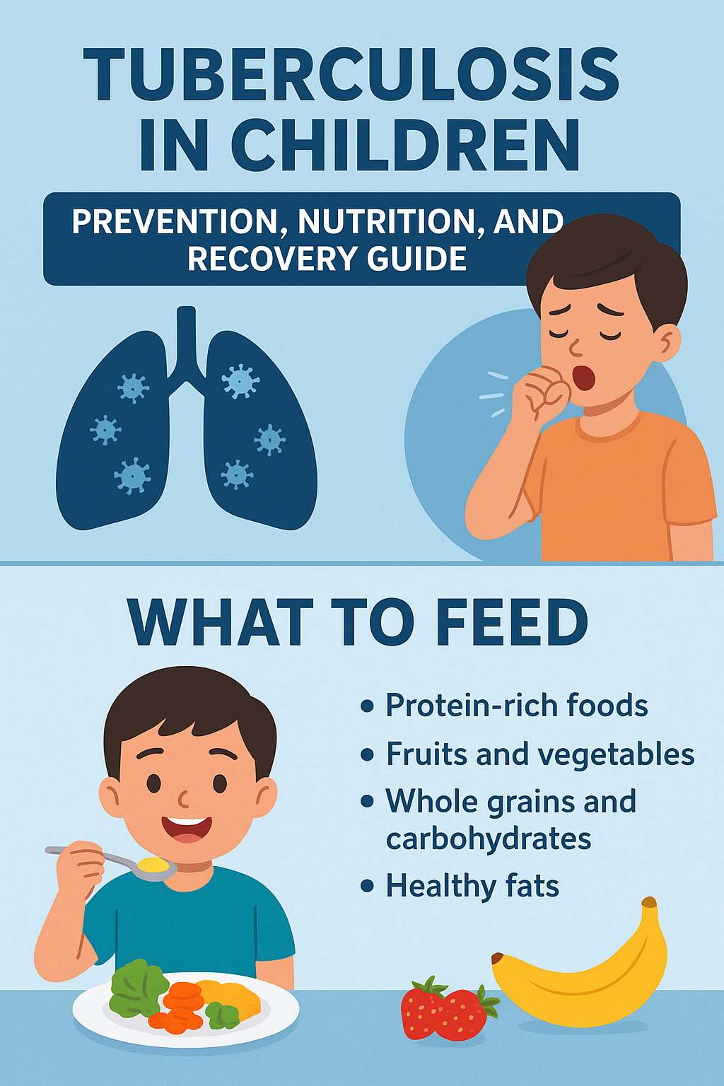 Tuberculosis in children prevention and diet